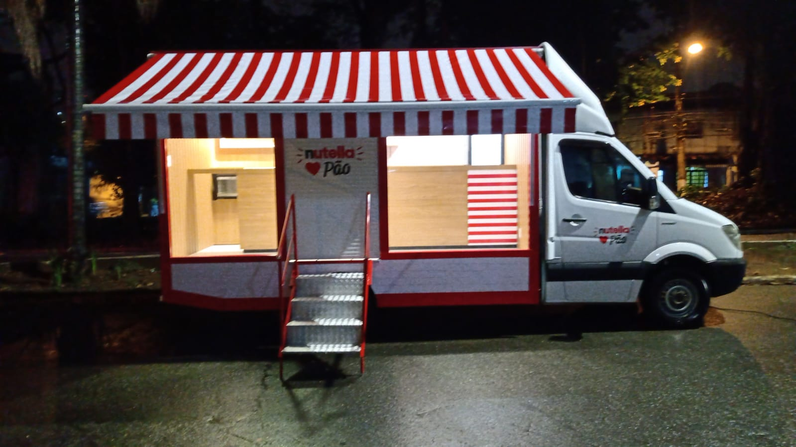 Experiência Nutella em unidade móvel